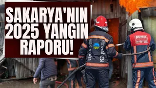 Sakarya'da bir yılda 5 bin 194 yangın vakası yaşandı