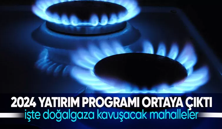 Sakarya'da bu mahalleler 2024'de doğalgaza kavuşacak