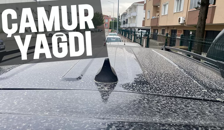 Sakarya'da çamur yağdı
