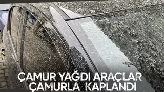 Sakarya'da çamur yağdı