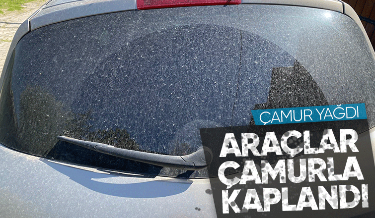 Sakarya'da çamur yağdı