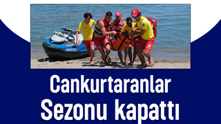 Sakarya'da cankurtaranlar sezonu sıfır kayıpla kapattı