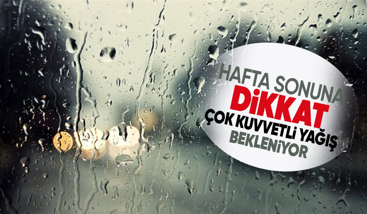 Sakarya'da çok kuvvetli yağış bekleniyor