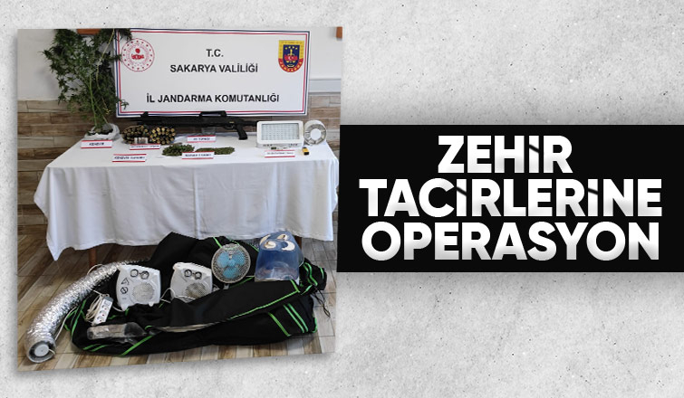 Sakarya'da çok miktarda uyuşturucu ele geçirildi