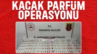 Sakarya'da çok sayıda kaçak parfüm ele geçirildi