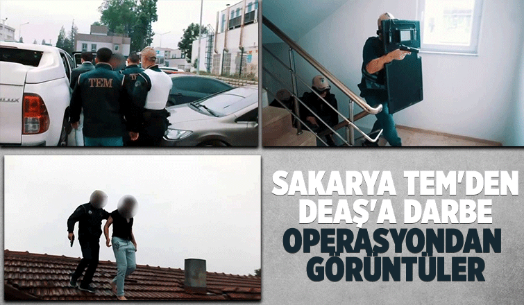 Sakarya'da DEAŞ operasyonu: 12 gözaltı