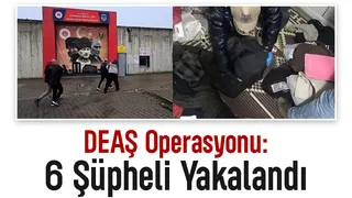 Sakarya'da DEAŞ operasyonu: 6 kişi yakalandı