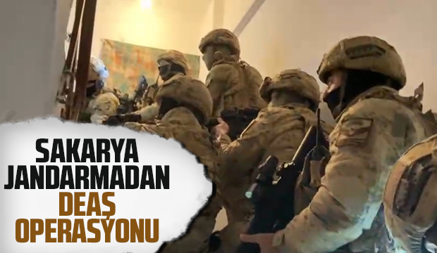 Sakarya'da DEAŞ operasyonu