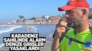 Sakarya'da denize girişler yasaklandı