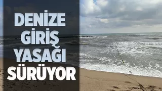 Sakarya'da denize girişler yasaklandı