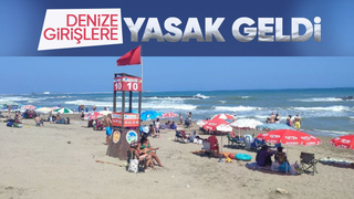 Sakarya da denize girişler yasaklandı