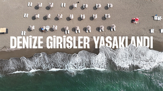 Sakarya'da denize girişler yasaklandı