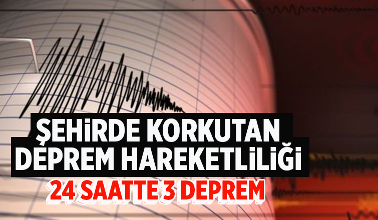 Sakarya'da deprem hareketliliği