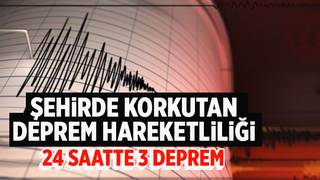 Sakarya'da deprem hareketliliği