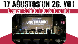 Sakarya'da deprem şehitleri dualarla anıldı