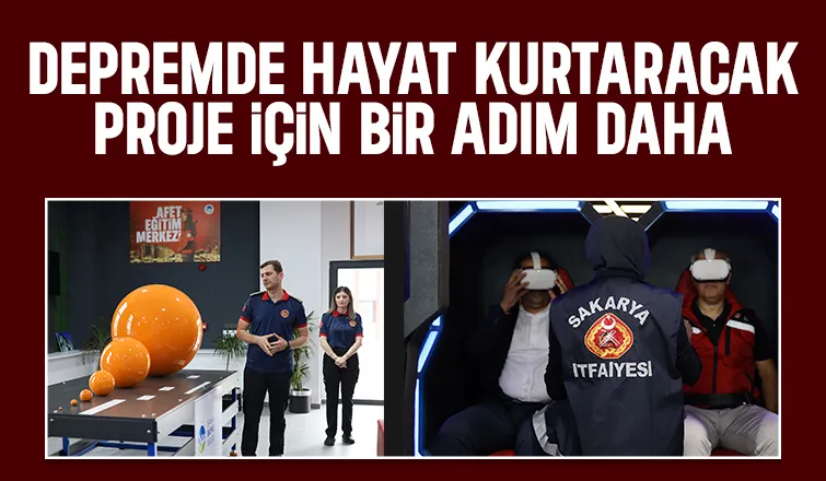 Sakarya'da depremde hayat kurtaracak projede yeni gelişme