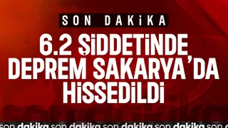 Büyük deprem; Sakarya'da sallandı