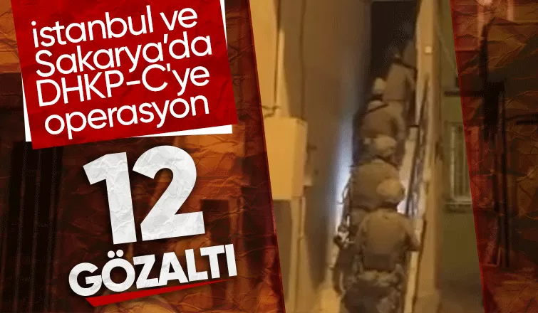 Sakarya'da DHKP-C operasyonu