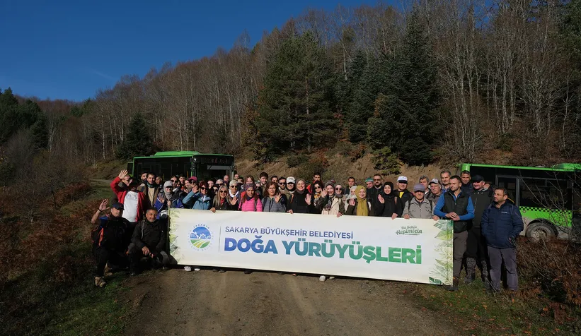 Sakarya'da doğa yürüyüşleri Eski Yayla ve Akçay Barajı parkuruyla devam etti