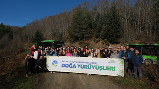 Sakarya'da doğa yürüyüşleri Eski Yayla ve Akçay Barajı parkuruyla devam etti
