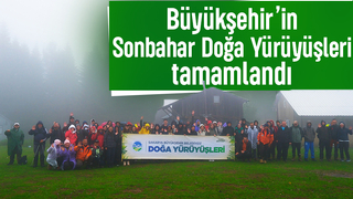 Sakarya'da doğa yürüyüşleri tamamlandı