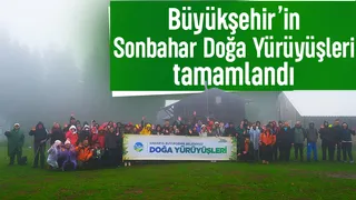 Sakarya'da doğa yürüyüşleri tamamlandı