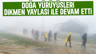 Sakarya'da doğa yürüyüşlerinin son adresi Dikmen Yaylası