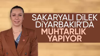 Sakarya'da doğup büyüdü Diyarbakır'da muhtar oldu