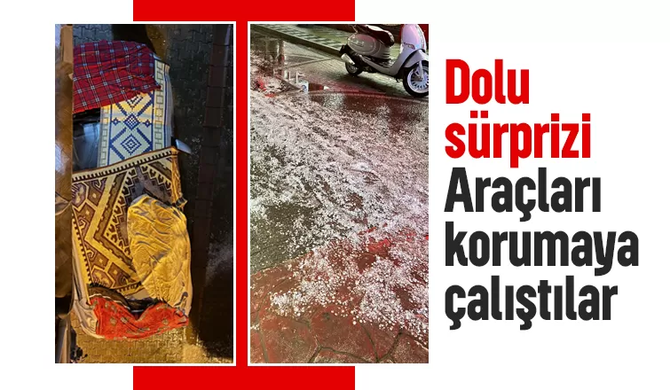 Sakarya'da dolu yağışı