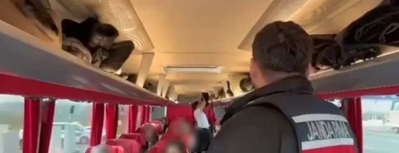 Sakarya'da düzensiz göçmen operasyonu