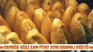 Sakarya'da ekmeğe gramaj zammı