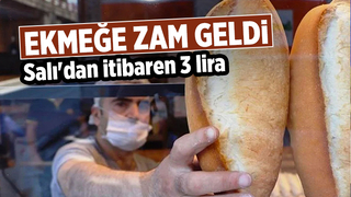 Sakarya'da ekmek 3 lira oldu