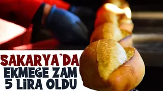 Sakarya'da ekmek zamlandı