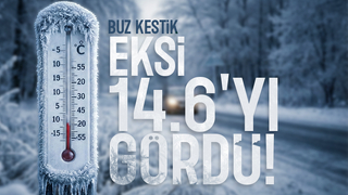 Sakarya'da en düşük sıcaklık eksi 14.6 dereceyi gördü