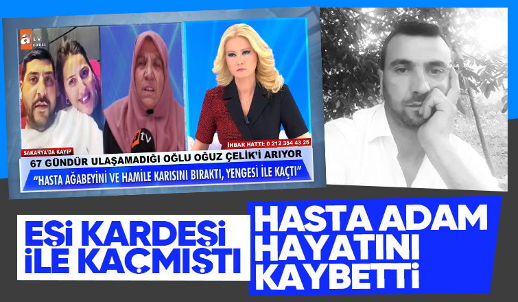 Sakarya'da eşi kardeşi ile kaçan adam hayatını kaybetti