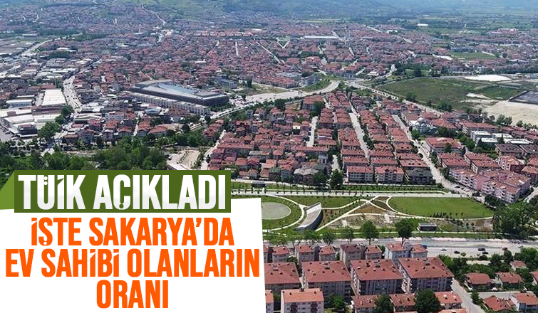 Sakarya'da evsizlerin oranı belli oldu