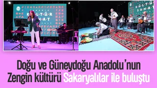 Sakarya'da festival coşkusu Doğu ve Güneydoğu Anadolu ile sürdü