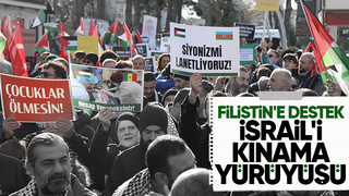 Sakarya'da Filistin’e destek yürüyüşü