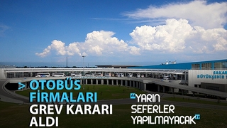 Sakarya'da firmalardan eylem: Otobüs seferleri yapılmayacak