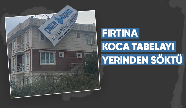 Sakarya'da fırtına