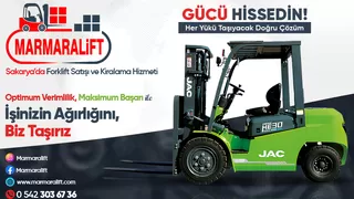 Sakarya'da forklift kiralama ve satışının adresi Marmara Lift!