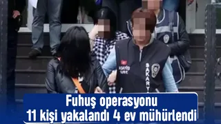 Sakarya'da fuhuş operasyonu