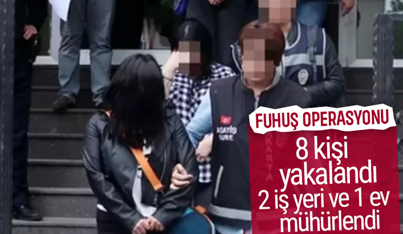 Sakarya'da fuhuş operasyonu