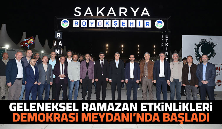Sakarya'da Geleneksel Ramazan etkinlikleri başladı