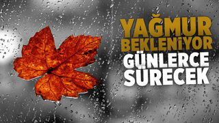 Sakarya'da hafta boyunca yağış bekleniyor