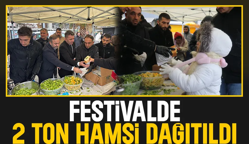 Sakarya'da hamsi festivali