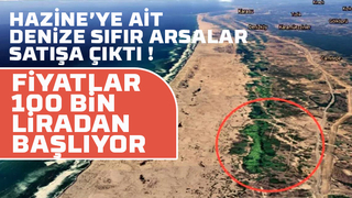 Sakarya'da Hazinenin denize sıfır arsaları satılıyor