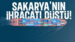 Sakarya'da ihracat düştü