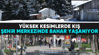 Sakarya'da iki mevsim yaşanıyor