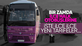 Sakarya'da ilçe halk otobüsleri zamlandı; İşte yeni tarifeler